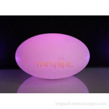 Wireless Pink  LED Mood Lamps With IR Or RF Remote Control